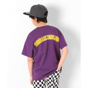 【GLAZOS】【おまとめ買い割対象】★セール★接触冷感ドロップショルダー・リフレクトロゴバックプリント半袖Tシャツ[3色展開]