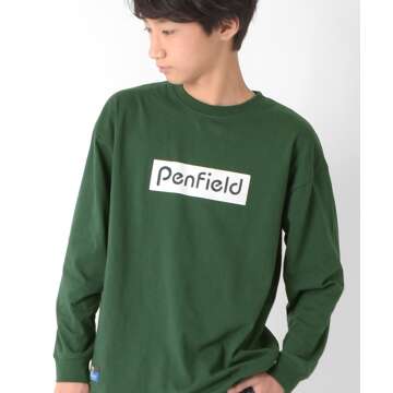【Penfield】【おまとめ買い割対象】★セール★【Penfield】ロゴプリント長袖Tシャツ[6色展開]