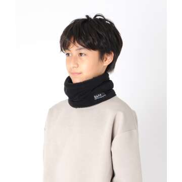 【ACCENT by GLAZOS】【おまとめ買い割対象】★セール★フリースネックウォーマー[2色展開]