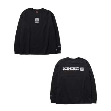 【DC】【おまとめ買い割対象】【DC】プリントビッグ長袖Tシャツ[3色展開]