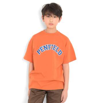 【Penfield】【おまとめ買い割対象】【Penfield】【接触冷感】アーチロゴプリント半袖Tシャツ[3色展開]