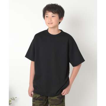 【GLAZOS】★セール★【接触冷感】エアリークッション・無地半袖Tシャツ[4色展開]