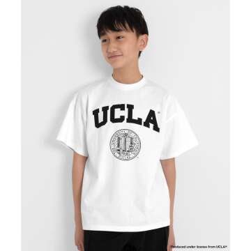【UCLA】【WEB限定】【UCLA】フロントカレッジロゴプリント半袖Tシャツ[4色展開]