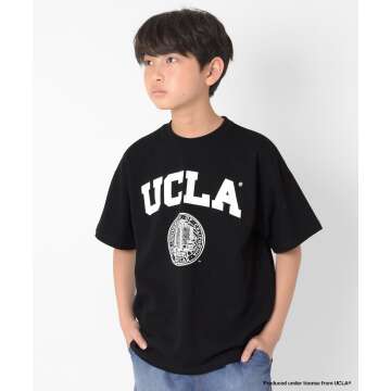 【UCLA】【WEB限定】【UCLA】フロントカレッジロゴプリント半袖Tシャツ[4色展開]